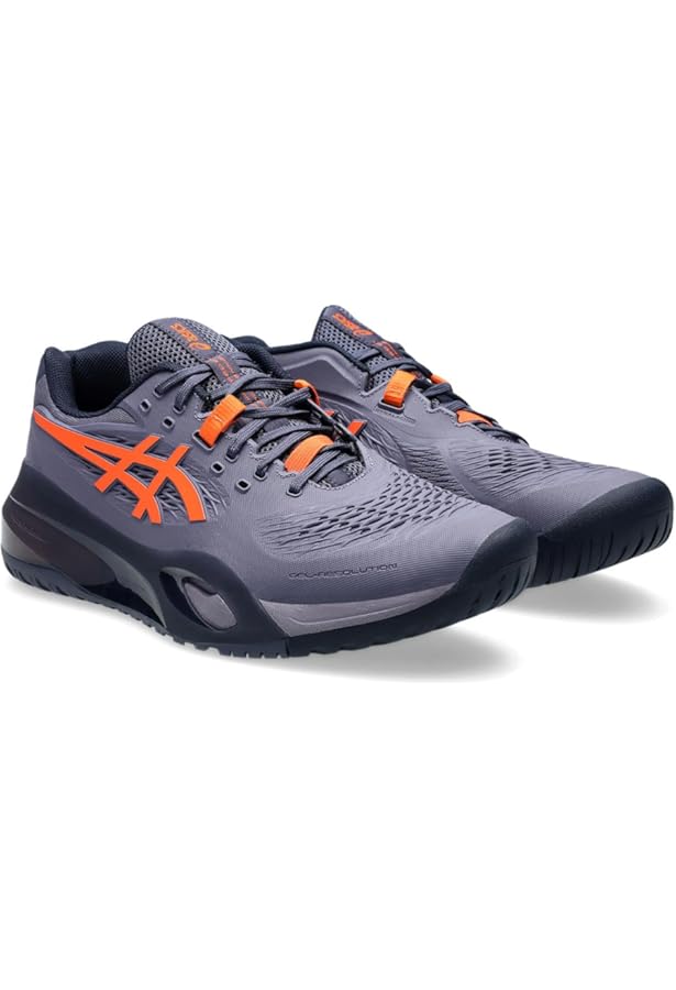 ASICS GEL-RESOLUTION X　night energy ASICS Gel-Resolution X Night Energy Tennis Shoes (Black